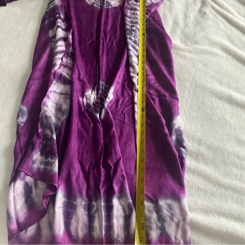 Free People Purple tie dye Kimono - Picture 8 of 12